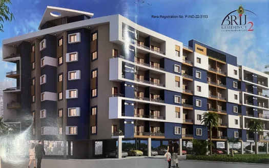 GRV Brij Residency Phase 2 –  1 BHK Apartment in Indore
