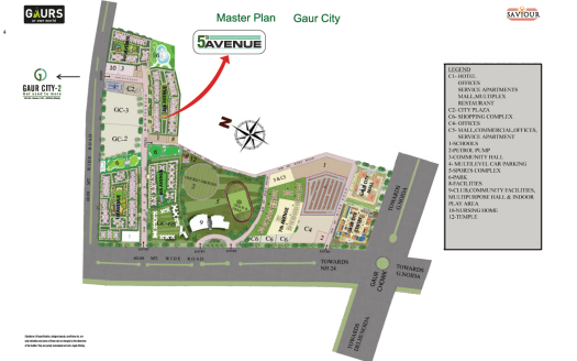 Gaursons 5th Avenue – 2, 2.5 and 3.5 BHK Apartments in Noida