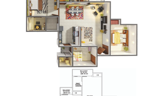 Gaursons 5th Avenue – 2, 2.5 and 3.5 BHK Apartments in Noida