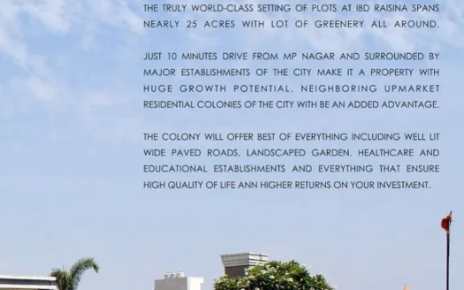 IBD Raisina Phase III – Residential Plots in Bhopal