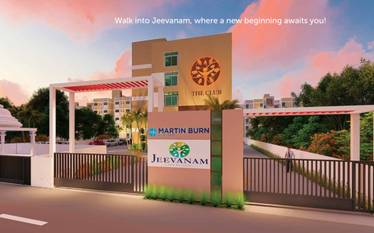 Martin Jeevanam Phase 1 – 1 RK, 1 and 2 BHK Apartments in Kolkata