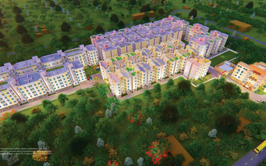 Martin Jeevanam Phase 1 – 1 RK, 1 and 2 BHK Apartments in Kolkata