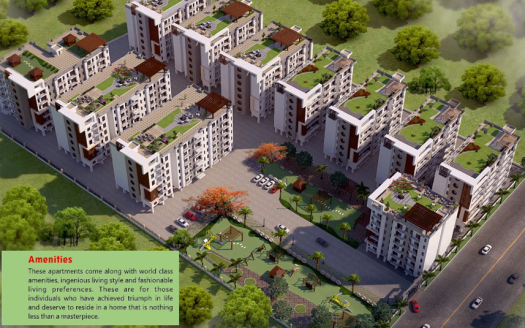 Lucky Palm Valley – 1, 1.5, 2 and 3 BHK Apartments in Noida
