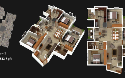 Mahabaleshwara Classique Pearl – 2 and 3 BHK Apartments in Mangalore