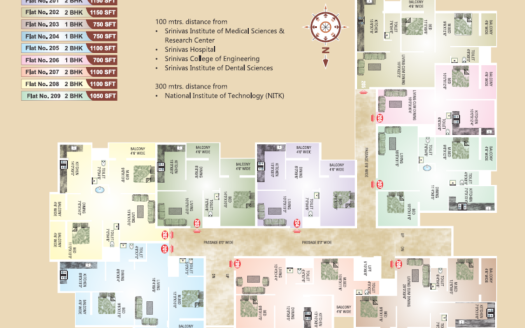 Matha Residency – 1 and 2 BHK Apartments in Mangalore