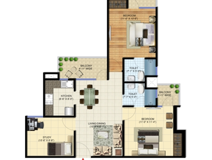 NBCC Aspire Verona Heights – 2, 2.5, 3 and 4 BHK Apartments in Noida