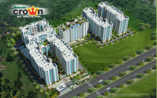 Nalanda Crown – 2, 3 and 4 BHK Apartments in Agra