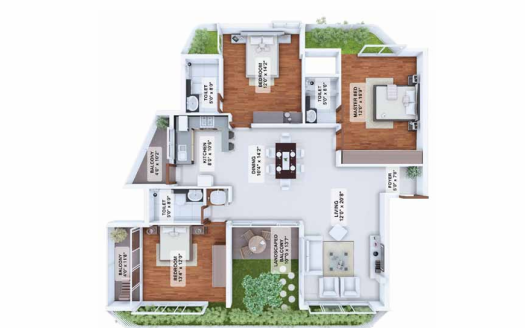 Northern Sky Courtyard – 2, 3 and 4 BHK Apartments in Mangalore