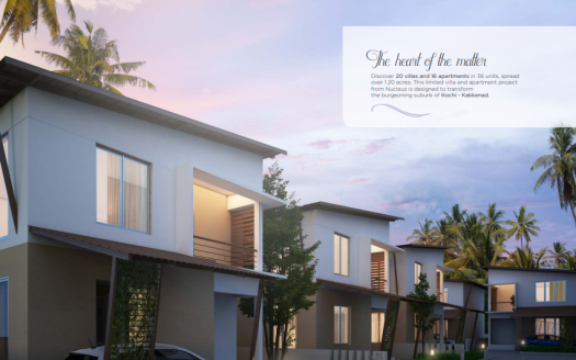 Nucleus Heyday – 3 and 4 BHK Villas in Kochi