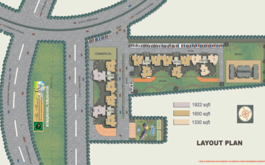Omaxe Hills – 3 BHK Apartment in Faridabad