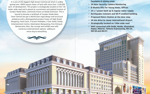 PKS Town Central Phase III – 1 BHK Apartment in Noida