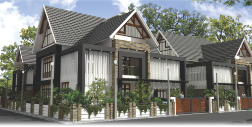 Paul Treesa Gardens – 3 BHK Villa in Kochi