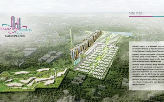 Prabhatam Heights Phase II – 2 and 3 BHK Apartments in Bhopal