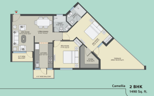 Pushpanjali Gardenia – 2, 3 and 4 BHK Apartments in Agra