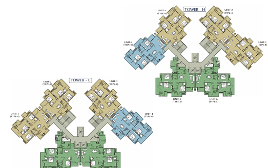 RG Residency – 1, 2, 2.5 and 3 BHK Apartments in Noida