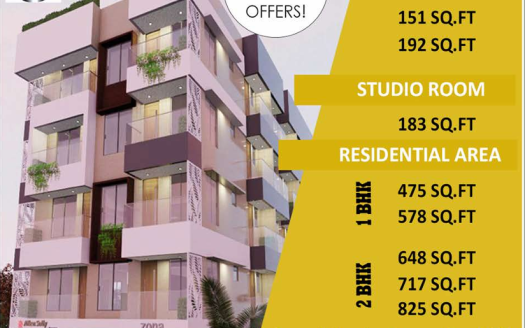 S Cube Nest – 1 and 2 BHK Apartments in Mangalore