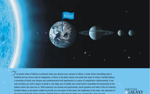 Sarthak Block B Sarthak Galaxy – 1, 2 and 3 BHK Apartments in Indore