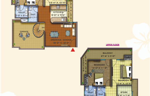 K W Srishti – 1, 2, 2.5, 3, 3.5 and 4 BHK Apartments in Ghaziabad