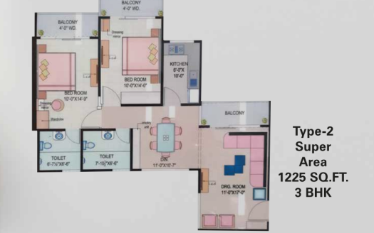 Sai Ratan Prestige – 2 and 3 BHK Apartments in Lucknow