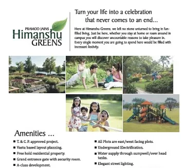 Shri Parasnath Himanshu Greens – 1 and 2 BHK Villas in Bhopal