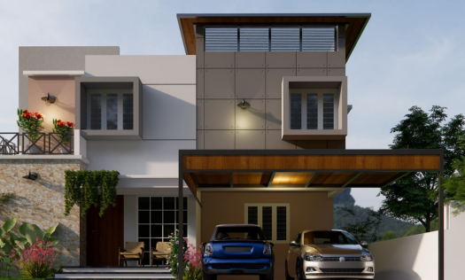Sophia Nest – 3 BHK Villa in Kochi
