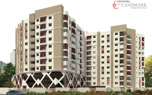Sowparnika The Landmark – 2 and 3 BHK Apartments in Mysore