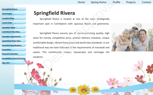 Springfield Riveria Anthea – 2 and 3 BHK Apartments in Coimbatore