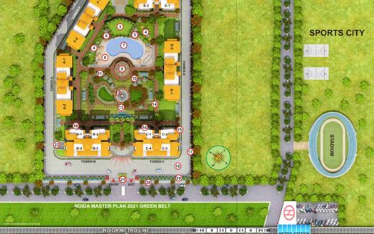Sunshine Helios – 3, 3.5 and 4 BHK Apartment and Penthouses in Noida