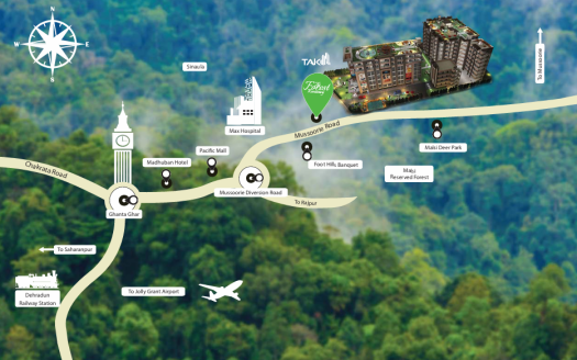 Tak Forest Residency – 2 BHK Apartment and Studio Apartment in Dehradun