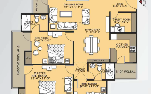 VVIP Addresses – 3, 4 and 5 BHK Apartments in Ghaziabad