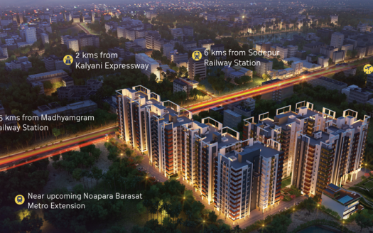 Windflower – 2, 3 and 4 BHK Apartments in Kolkata