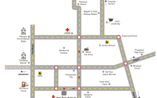 Ashiana Dwarka Phase IV – 2 and 3 BHK Apartments in Jodhpur