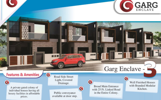 Garg Enclave Extension – 3 BHK Villa in Lucknow