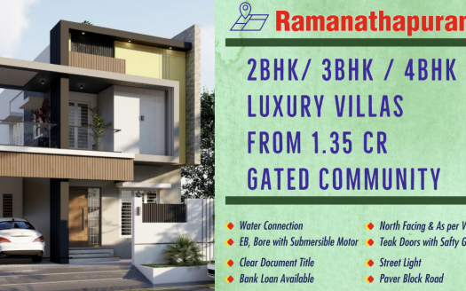 Shree Krishna Avenue – 1, 2 and 3 BHK Villas in Coimbatore
