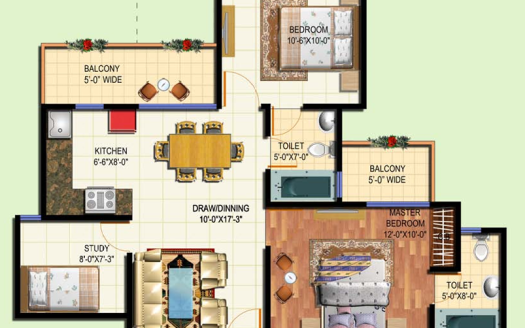 Terrace Homes – 2, 2.5, 3, 3.5 and 4 BHK Apartments in Noida