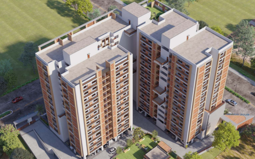 AK Blue Water – 3 BHK Apartment in Ahmedabad