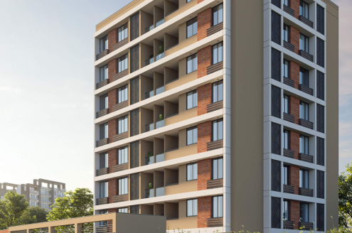 Akshar Status – 2 BHK Apartment in Ahmedabad