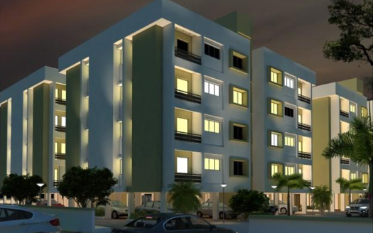 Amrut Sai Plaza Phase II – 2 BHK Apartment in Aurangabad