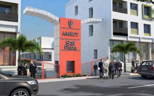 Amrut Sai Plaza Phase II – 2 BHK Apartment in Aurangabad