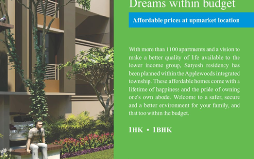 Applewoods Township – 1 RK, 1, 2, 3 and 4 BHK Apartments in Ahmedabad