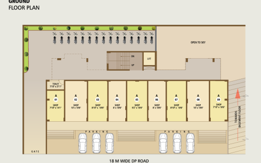 Arch Gulmohar A Wing – 1 and 2 BHK Apartments in Aurangabad