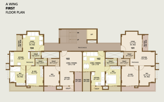 Arch Gulmohar A Wing – 1 and 2 BHK Apartments in Aurangabad