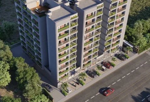 Aura Parisar – 2 and 3 BHK Apartments in  Ahmedabad