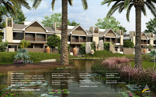 Avadh Shangrila – 3 and 4 BHK Villas in Surat