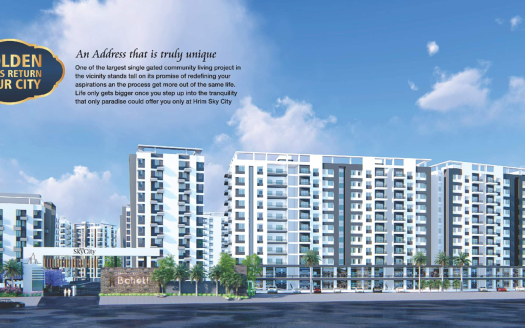 Baheti Hrim Sky City – 1, 2 and 3 BHK Apartments in Aurangabad
