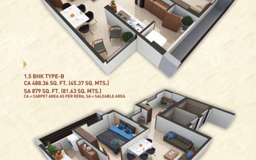 Bakeri Shaunak – 1 and 2 BHK Apartments in Ahmedabad