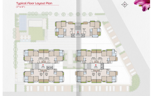 Brij Azalea – 3 BHK Apartment in Gandhinagar