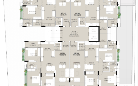 Chavda Prasthan Appartments – 3 BHK Apartment in Ahmedabad