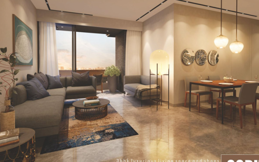 Corus Heights – 3 BHK Apartment in Ahmedabad