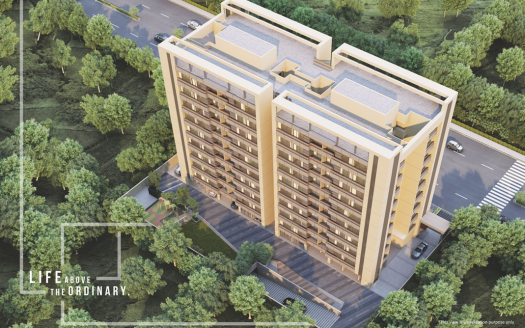 Corus Heights – 3 BHK Apartment in Ahmedabad
